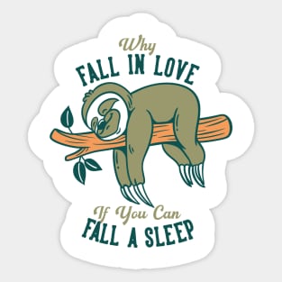 Sloth Life Sticker